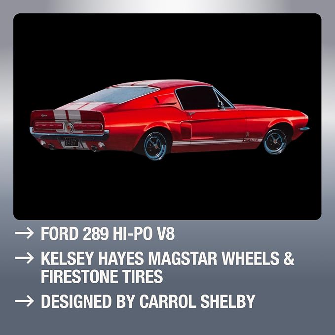 AMT 1:25 Scale 1967 Shelby GT-350 Model Kit - Image 3