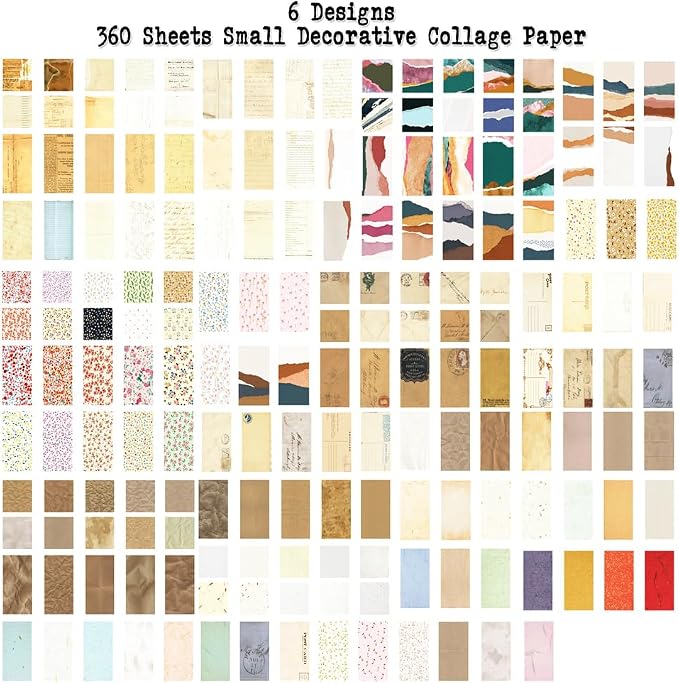 Vintage Scrapbook Background Paper - Image 2