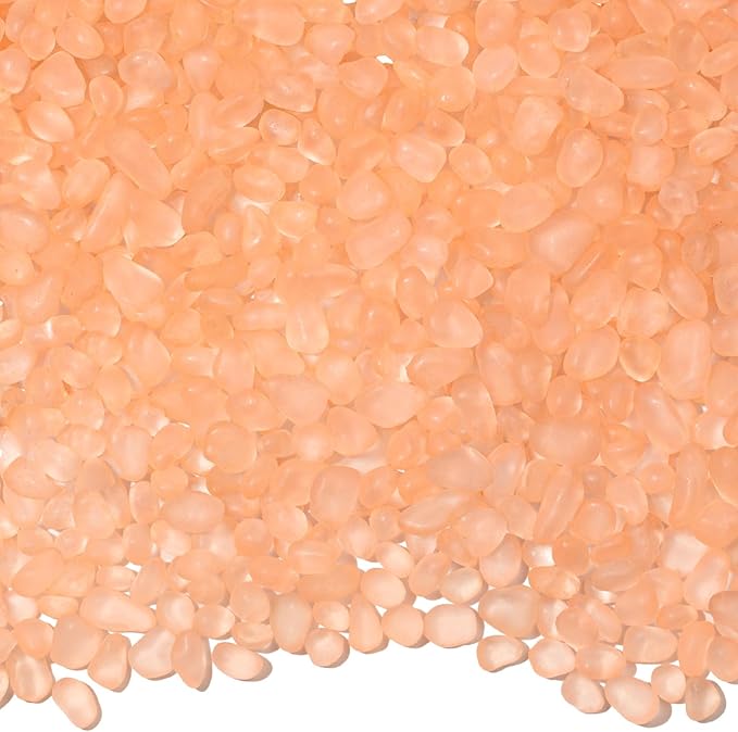QEQEKAKA Sea Glass Stones for Crafts About 0.5LB Glass Pebbles Gemstones Bulk by QEQEKAKA
