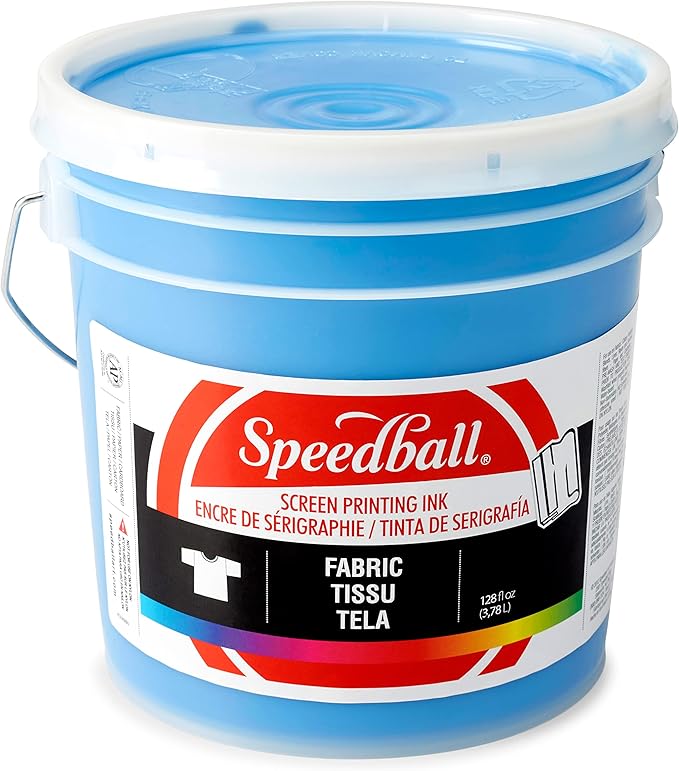 Speedball 046022 Fabric Screen Printing Ink, 128 fl. oz. by SpeedballArt