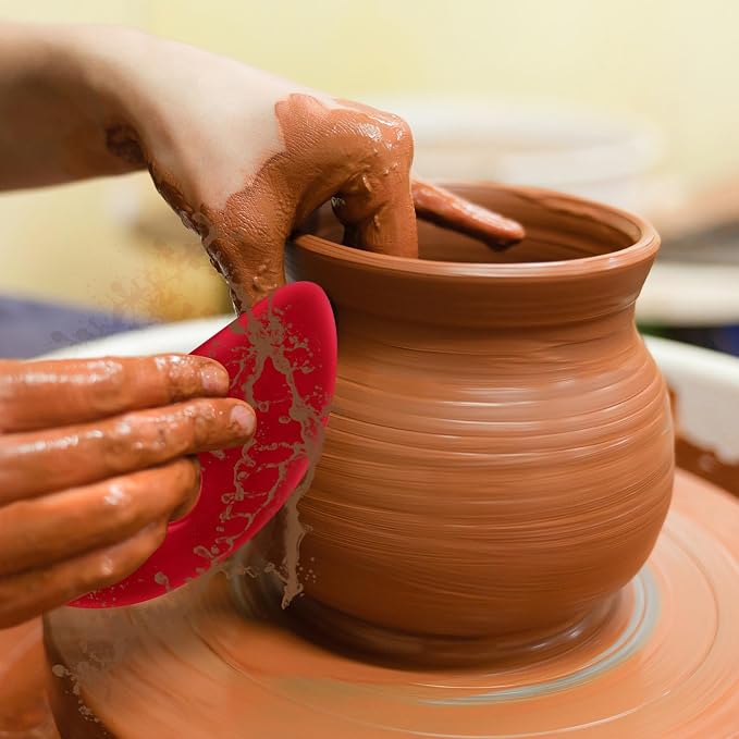 DIYOOHOMY Pottery Ribs for Pottery Tools and Clay Tools, Soft Silicone Ceramic - Image 7