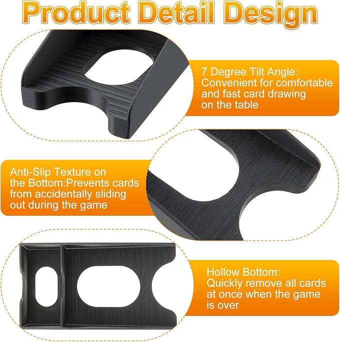 1 Pcs Draw and Discard Card Game Holder - Image 6
