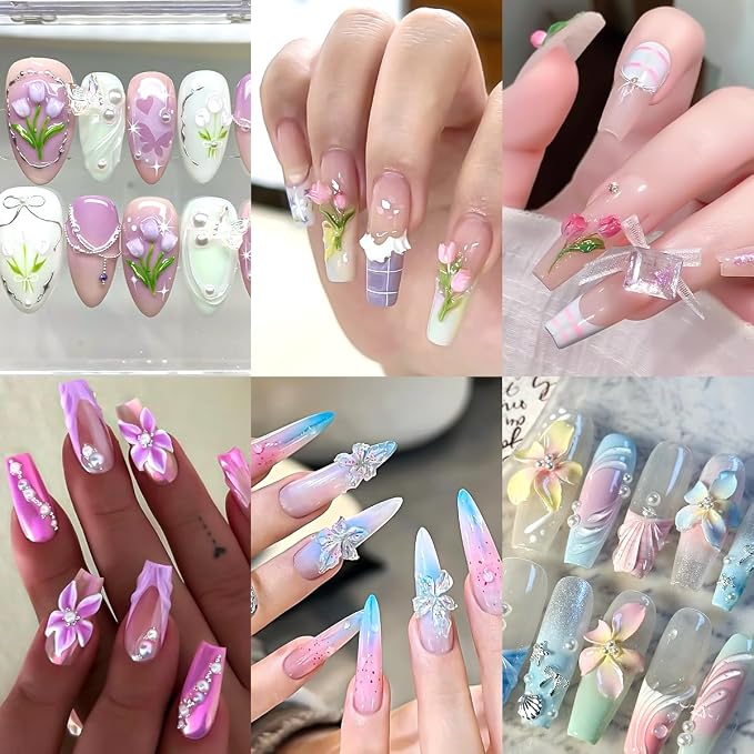 3D Flowers Nail Molds - Image 7