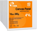 Canvas Boards for Painting 4x4 Inch, Watercolor by DPDIAN