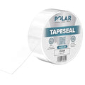 Polar TapeSeal Clear - 2" x 5 ft | Rubberised Waterproof Tape for Leaks & Cracks on Roofs, PVC Pipes, Downpipes, Plumbing & Gutters | All-Purpose Indoor & Outdoor Sealant Tape for Lasting Protection