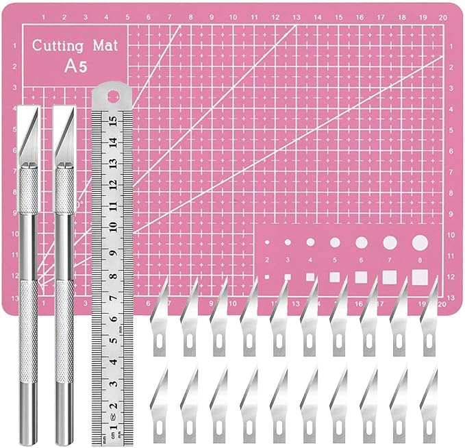 Craft Knife Precision Hobby Knife Kit by Jneoace