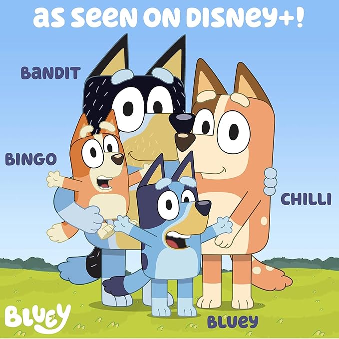 Bluey Paint Your Own Figurine, Fun Paintable Ceramic Figure, Includes 6 Acrylic - Image 7