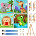 Arttoplus 4 Pack Paint by Numbers Kit by Arttoplus