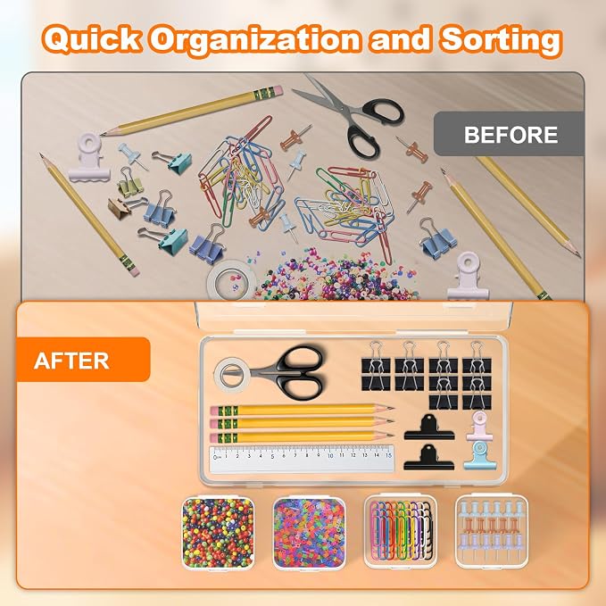 Bead Organizer Box, Craft Storage Box - Image 4