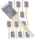 Wesquer - 2.5 Inch Paint Brushes 12 Pack Angled Stain Paint Brush by WesquerTools