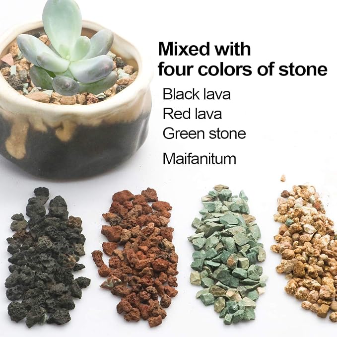 Mix Horticultural Lava Pebbles Pumice Potting Soil Amendment Succulent Cactus - Image 3