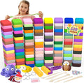 169 Pcs Air Dry Clay 120 Colors Modeling Model Magic Clay by UZLUbuywithconfidence