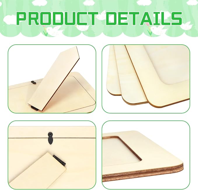 VOKOY 10 Pack Wooden Picture Frames - Image 3