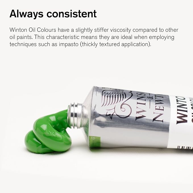 Winsor & Newton Winton Oil Color, 37ml Tube, Cadmium Yellow Hue - Image 5