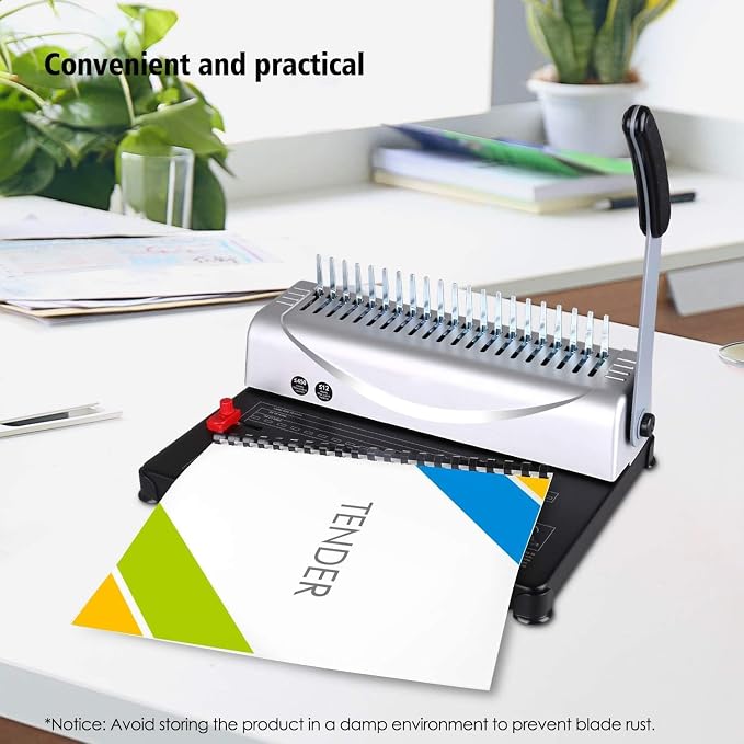 MAKEASY Comb Binding Machine - Image 6