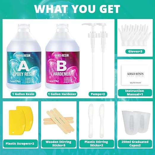 Crystal Clear Epoxy Resin Kit - Image 3