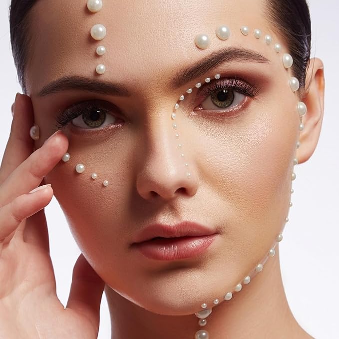 990pcs Self-Adhesive Pearl Stickers - Image 3