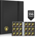 Card Binder 9 Pocket, Fabmaker 396 Pockets Trading Card Binder, Premium by Fabmaker