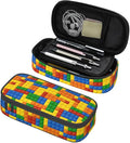 Fun Blocks Colorful Pencil Case Organizer Big Capacity Pencil Pouch Stationery by Unknown