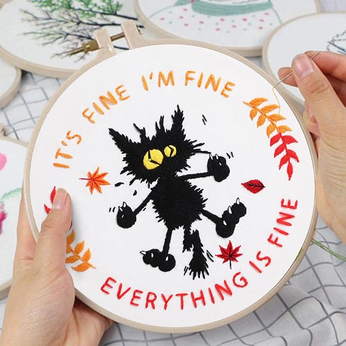 Louise Maelys Everything is Fine Embroidery Kit - Image 3