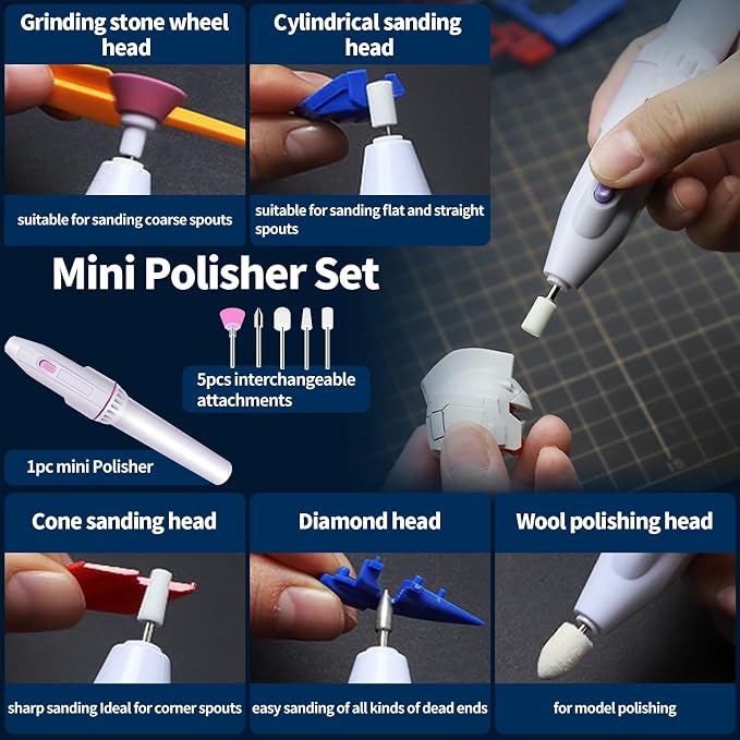 78Pcs Professional Gundam Model Tools Kit Hobby Building Tools - Image 4