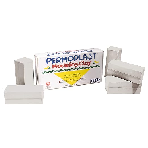 AMACO Permoplast Modeling Clay, 5 lbs. by AMACO