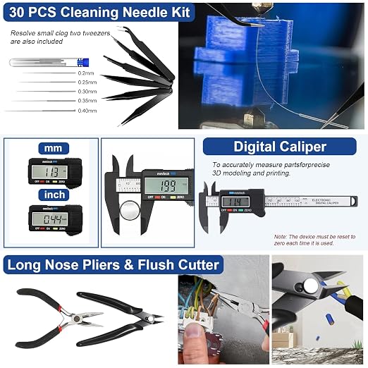 304PCS 3D Printing Accessory Tools - Image 8