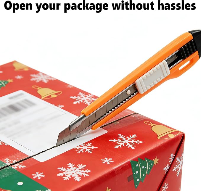 9mm Snap Off Utility Knife High Hardness Retractable Box Cutters - Image 5