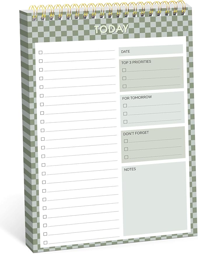Taja To Do List Notepad by Taja