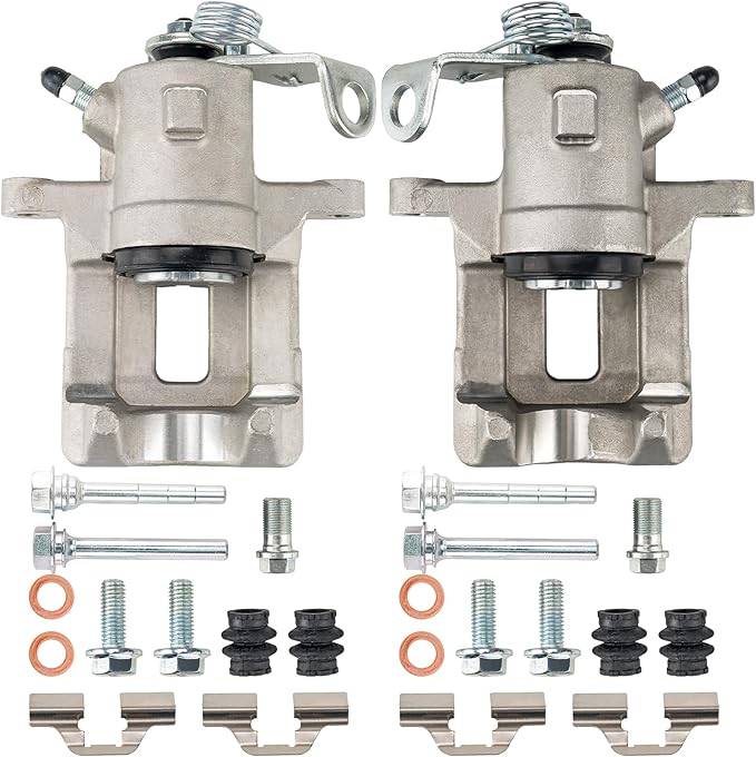 Torchbeam Rear Brake Calipers Set for Volkswagen Beetle 1998-2000, Volkswagen Jetta 2000, Volkswagen Cabrio 1999-2002, Volkswagen Golf 1999, Rear Left and Rear Right Calipers Replace # 192570+192571