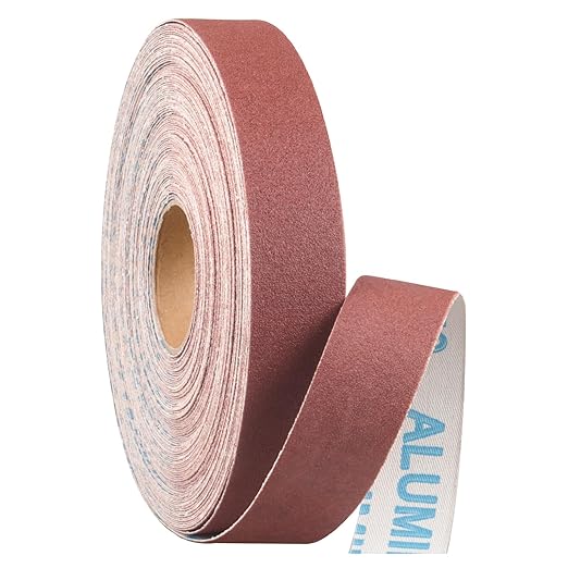 150 Grit Continuous Sandpaper Roll,1" x 32.12 Feet Emery Cloth Roll for Metalworking, Home Improvement, Sanding Automotive Plumbing