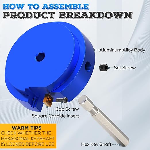 6PCS PVC Pipe Reamer Kit - SCH40 Aluminum Deburring Tool Kit (3/4" to 4") | Dual-Blade Technology | Deburring Tool for PVC & ABS Pipes | Fits Standard 1/2" Drills