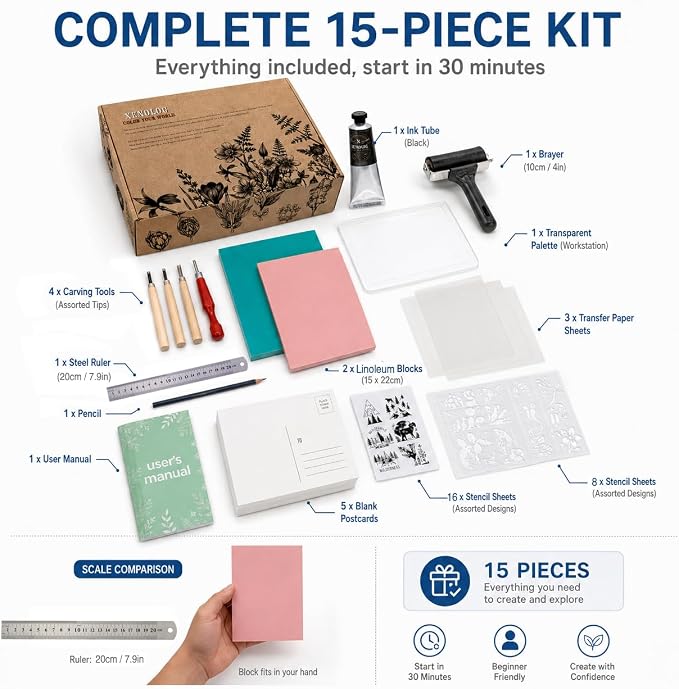 Xenolog Block Printing Kit - Image 4
