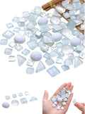 1.1LB Mixed Color Irregular Crystal Mosaic Tiles, Tiny Mini Mosaic Tile DIY by BTMIEY