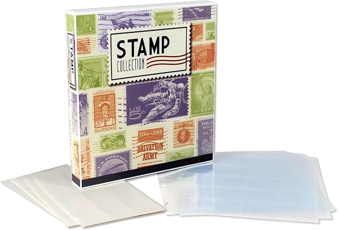 UniKeep Stamp Collection Album Binder Kit by UniKeep