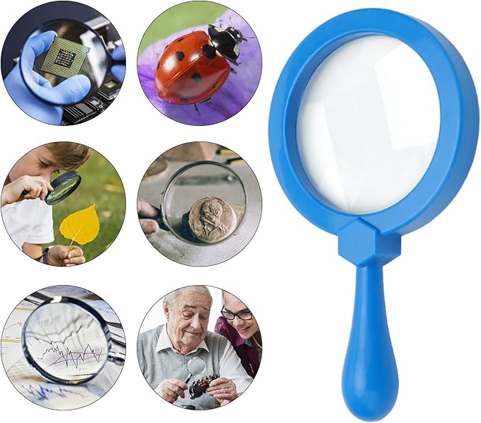 Rongon Magnifying Glasses for Kids, Jumbo Magnifiers - Image 6