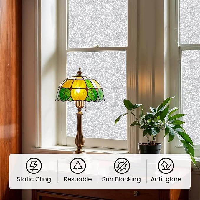 ADD.HERES Window Privacy Film Home Room Bathroom Spring Decor Car Decorations - Image 2