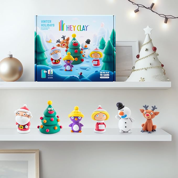 HEY CLAY Set - Colourful Modeling Air Dry Clay Kit - Image 9