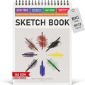 BEECHMORE BOOKS 9"x12" Spiral Bound Sketchbook by BeechmoreBooks
