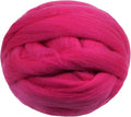 JeogYong Needle Felting Wool, 3.53oz Wool Roving Chunky Wool Yarn, Rose Red by JeogYong