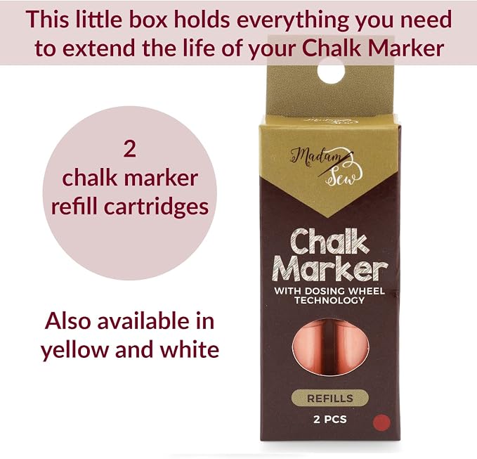 Madam Sew Refillable Tailors Chalk - Image 5