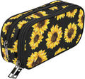 ANANGTEE Sunflowers Pencil Case Pouch by ANANGTEE