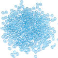 Gxueshan 1000 Pcs Acrylic Plastic White Pony Beads 6x9mm Bulk Kandi Beads by Gxueshan