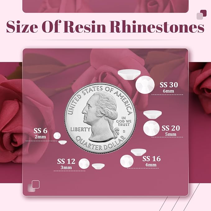 12000PCS 2mm Resin Rhinestones Bulk - Image 3