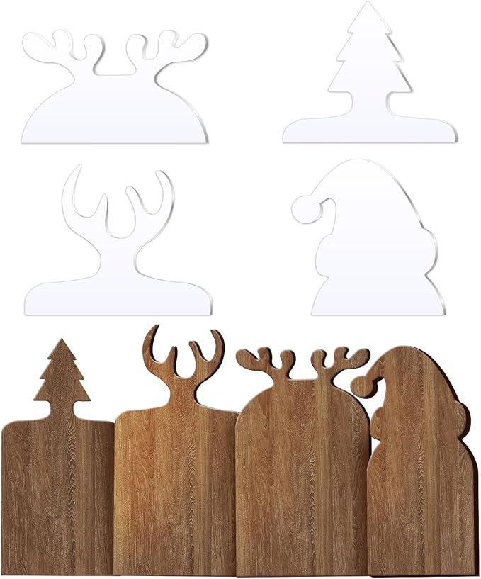 Router Template, 5mm Christmas Clear Cut Board DIY Woodworking Handle Templates by Unknown