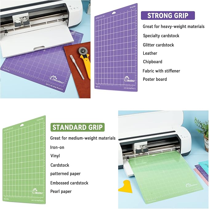 IModeur 10 Pack Cutting Mats -12"x12" Cutting Mats - Image 4