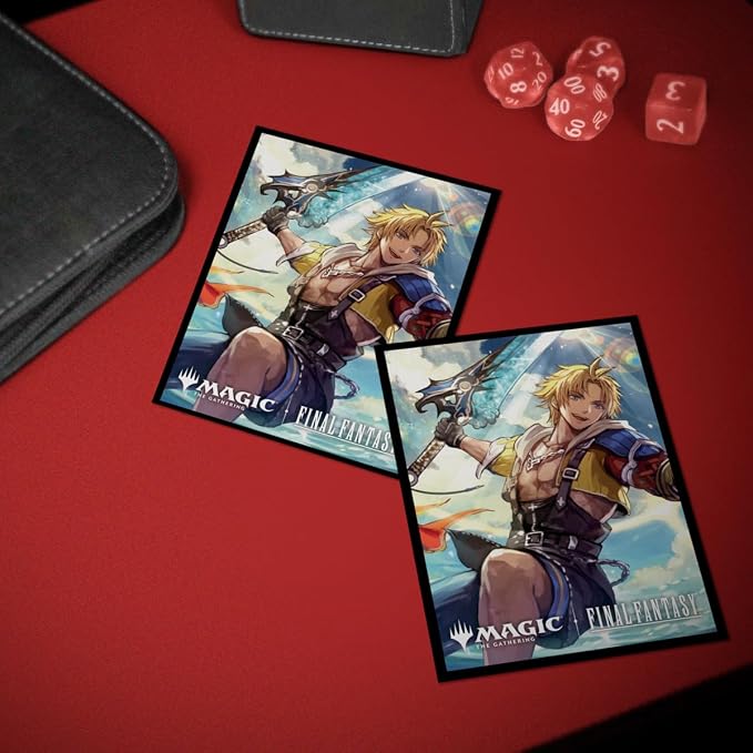 Ultra PRO - Final Fantasy x Universes Beyond Tidus 100ct Deck Protector Sleeves - Image 4