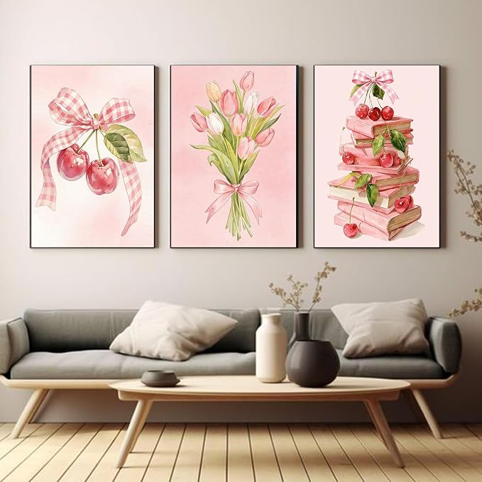 Gemozaic 3 Pack Pink Bow Diamond Art Kits - Image 3