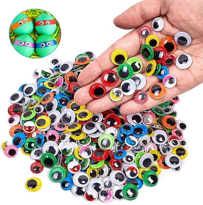 1620pcs Googly Wiggle Eyes Self Adhesive, - Image 2