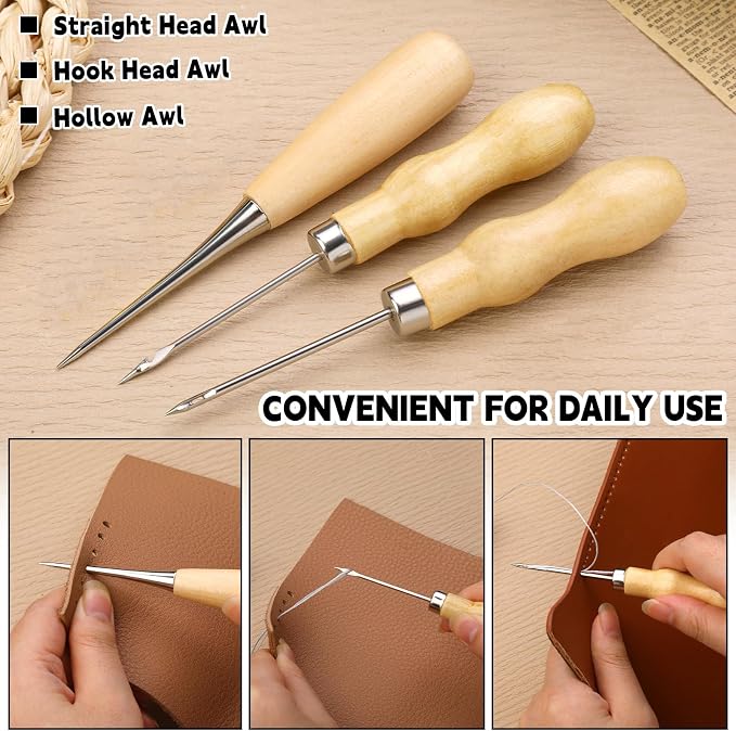 Morfen Upholstery Repair Kit, Leather Stitching Kit - Image 4